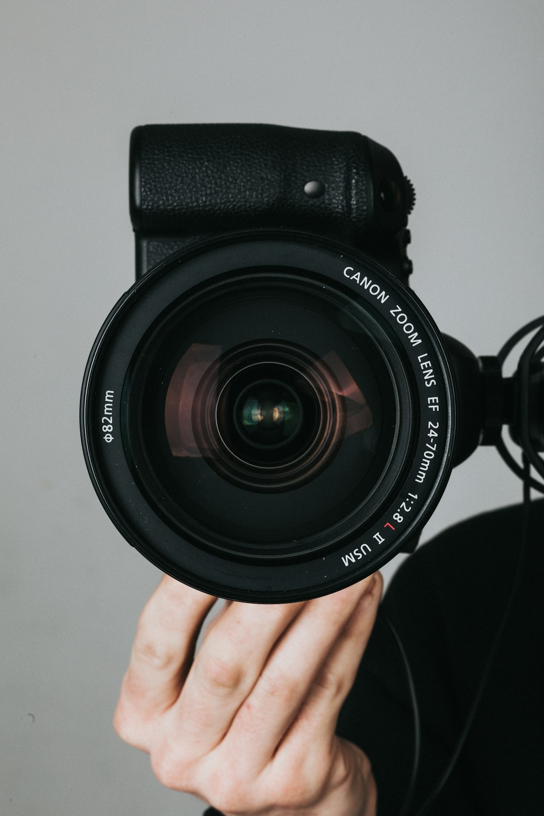 Camera training participant face